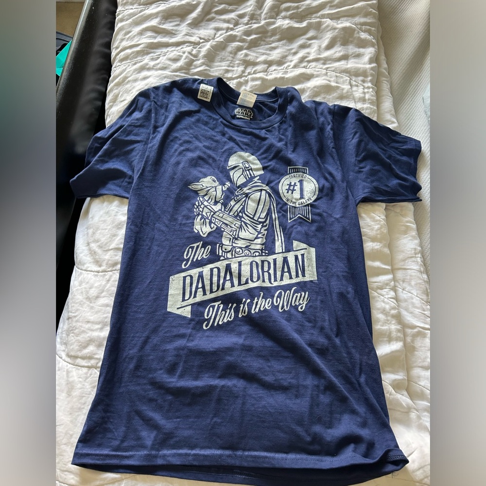 Dadalorian T shirt.  Never worn.